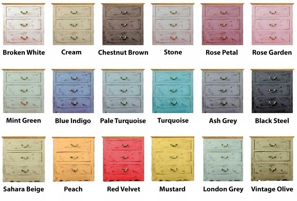 Dixie Belle Paint Chart