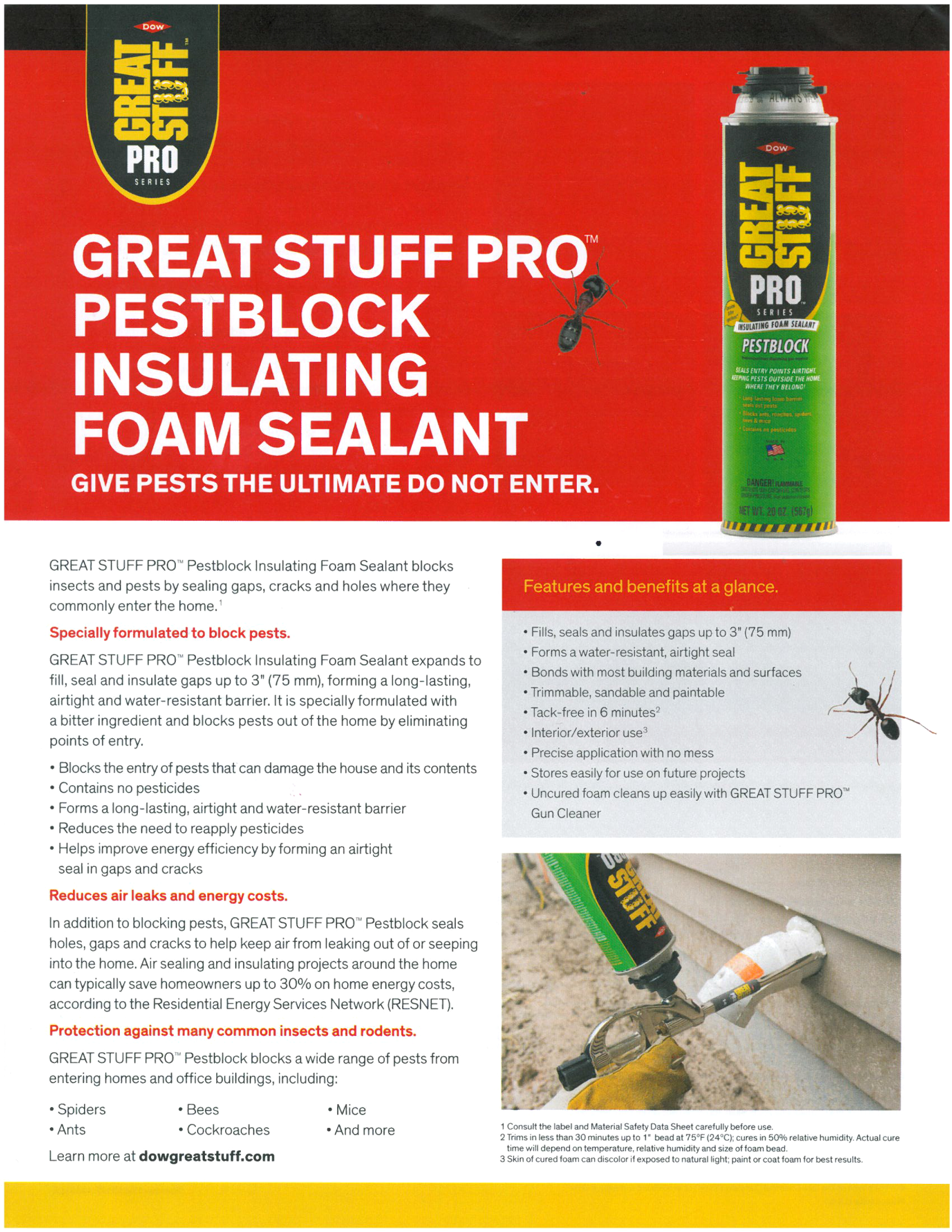 great stuff pest block great stuff pest block